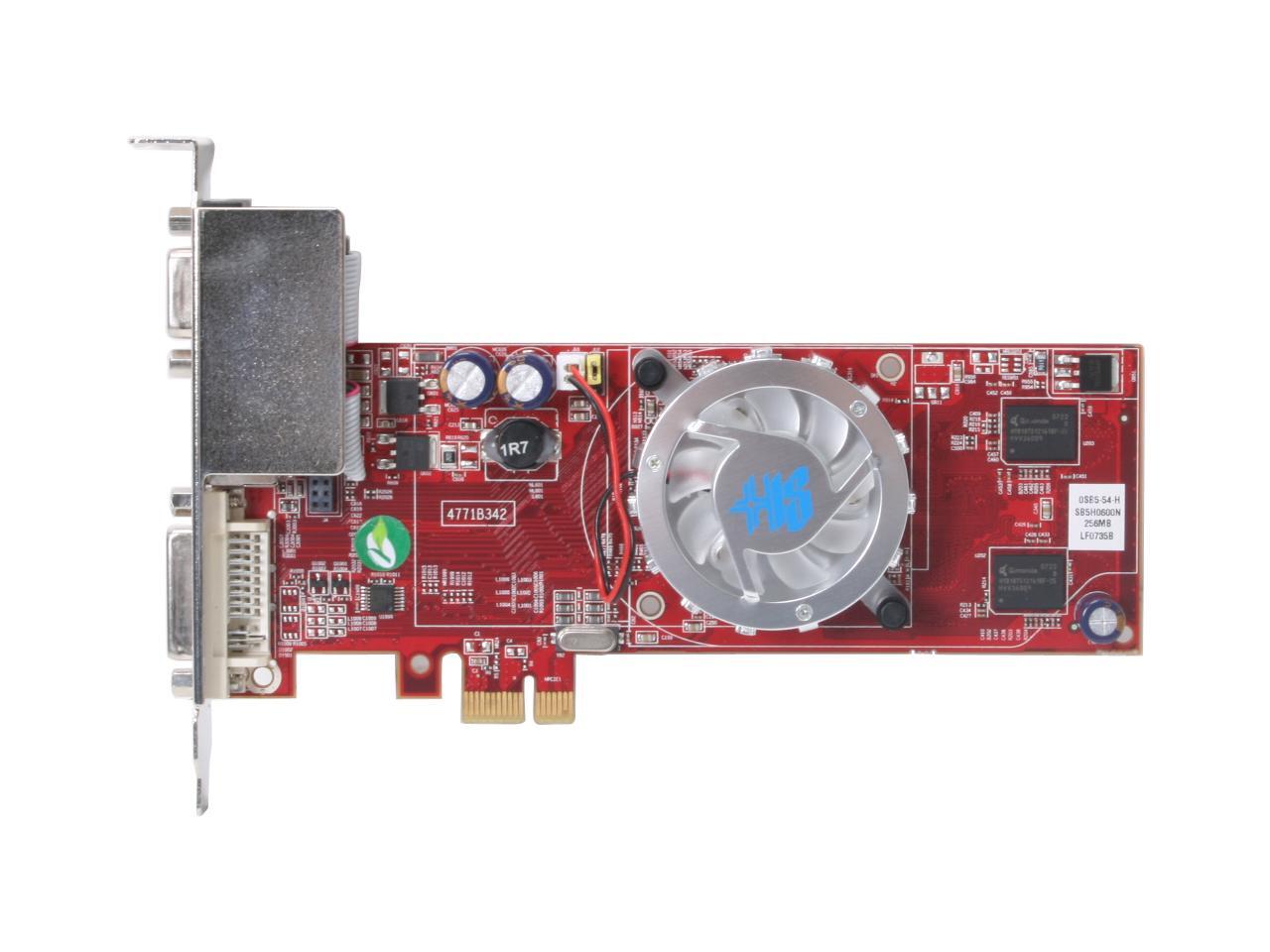 HIS Radeon X1550 Video Card H155HMF256EL1NR