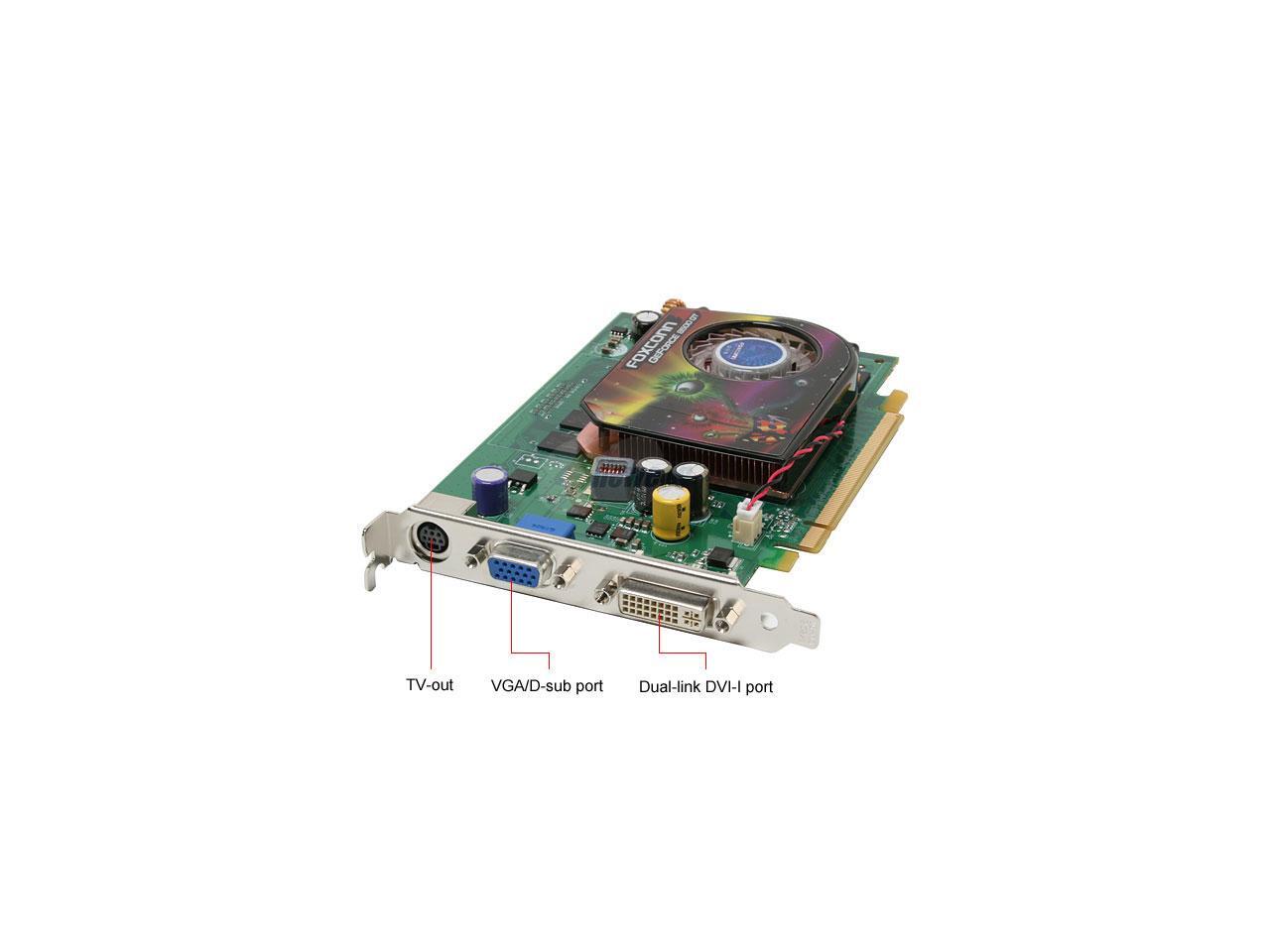 Foxconn 8500GT512 GeForce 8500GT 512MB 128bit GDDR2 PCI Express x16 SLI Supported Video Card