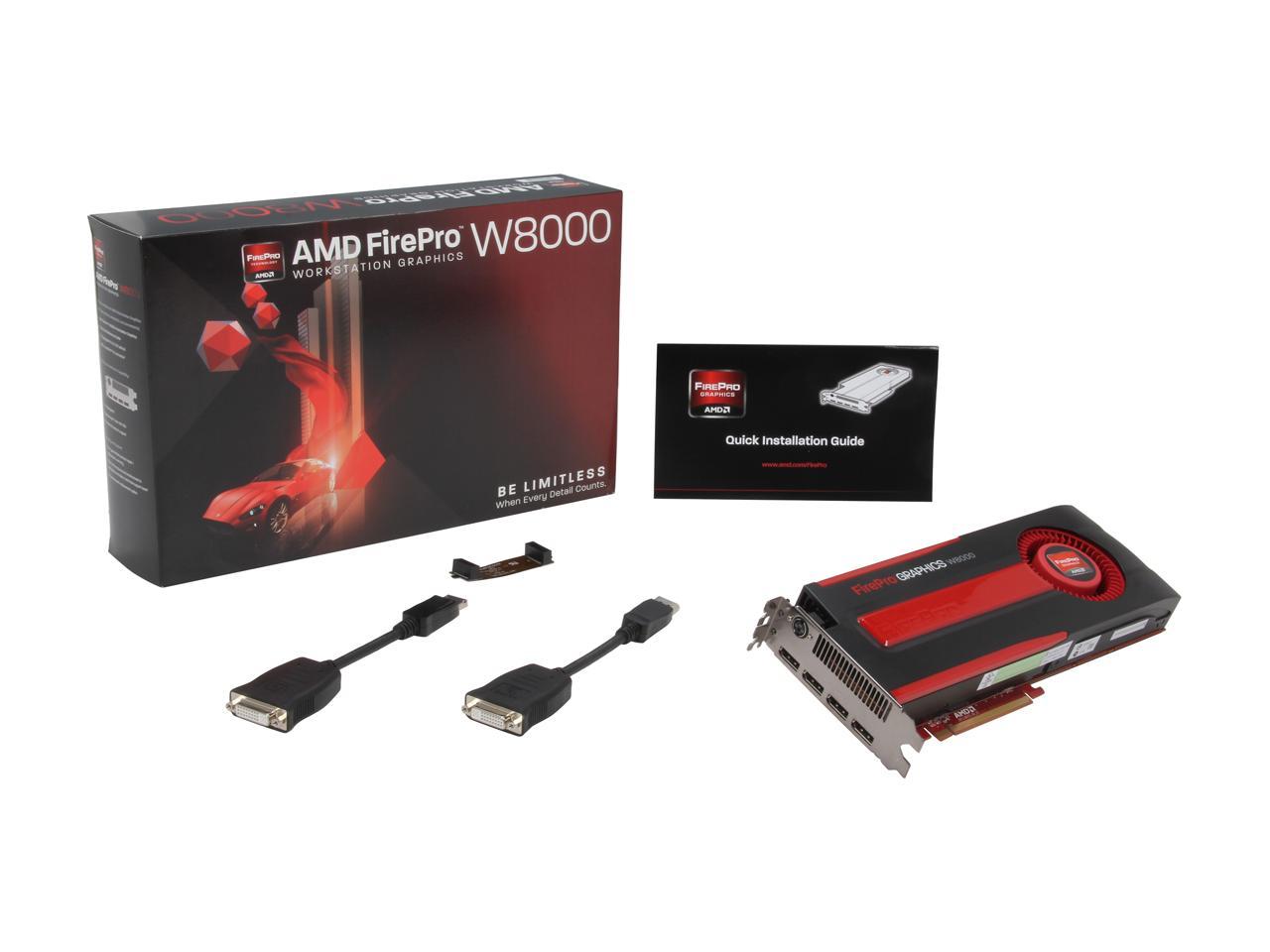 AMD FirePro W8000 100-505845 4GB 256 