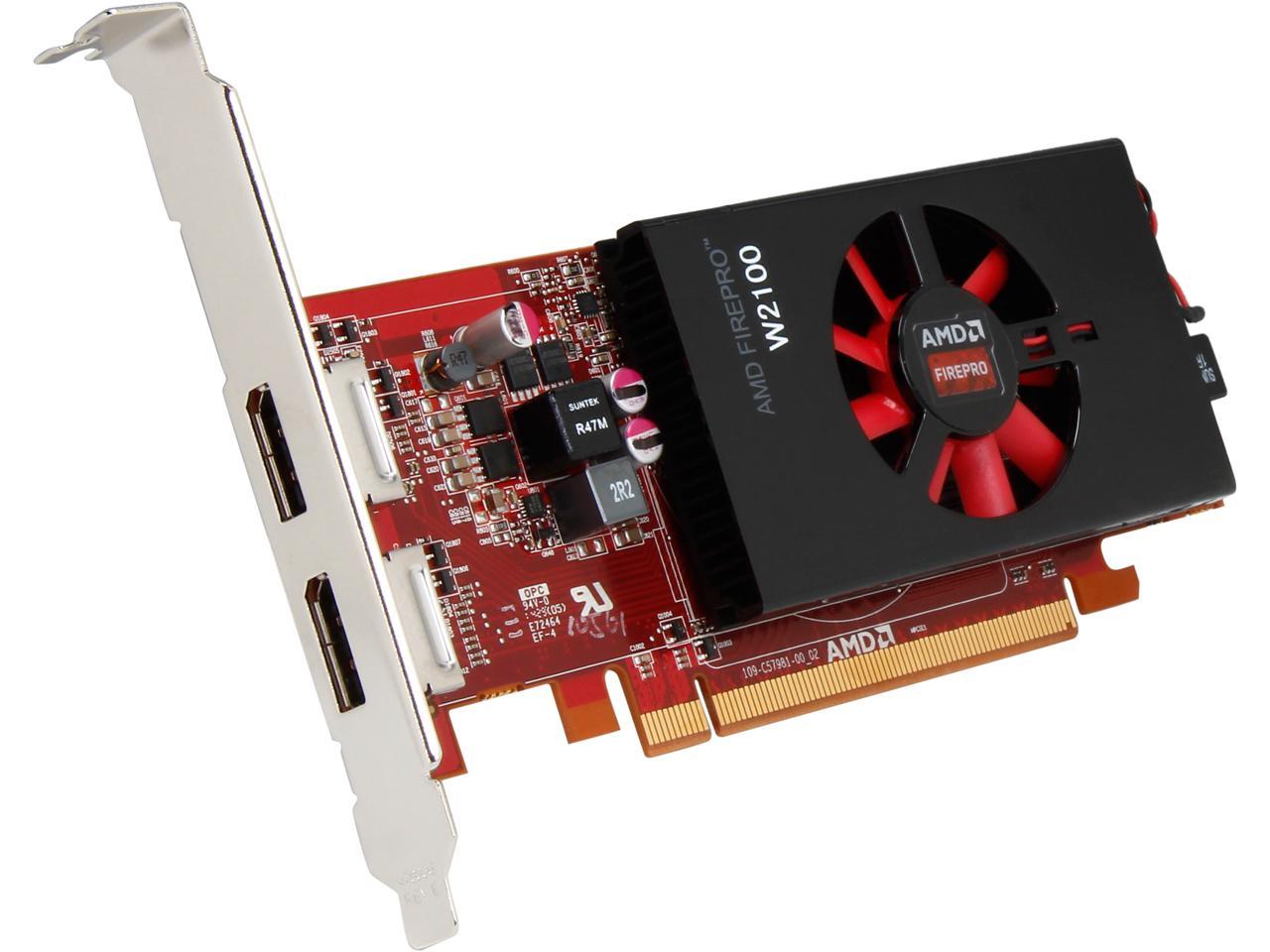 AMD FirePro W2100 100-505821 2GB 128-bit DDR3 PCI Express 3.0 x16 