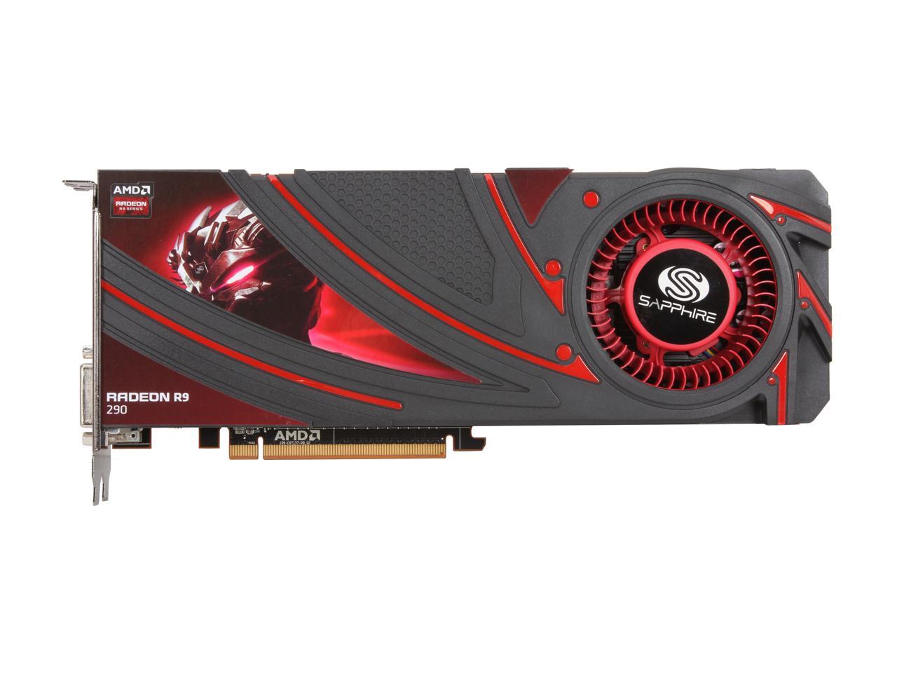 Used Like New Sapphire Radeon R9 290 Video Card Battlefield 4 Edition bf4sr Newegg Com