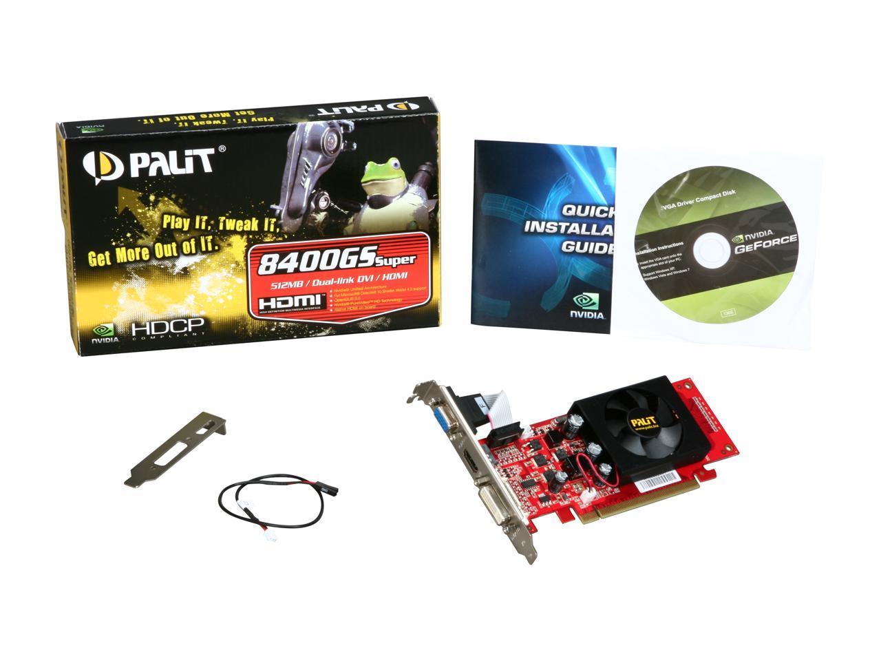 Palit geforce 8400 gs обзор