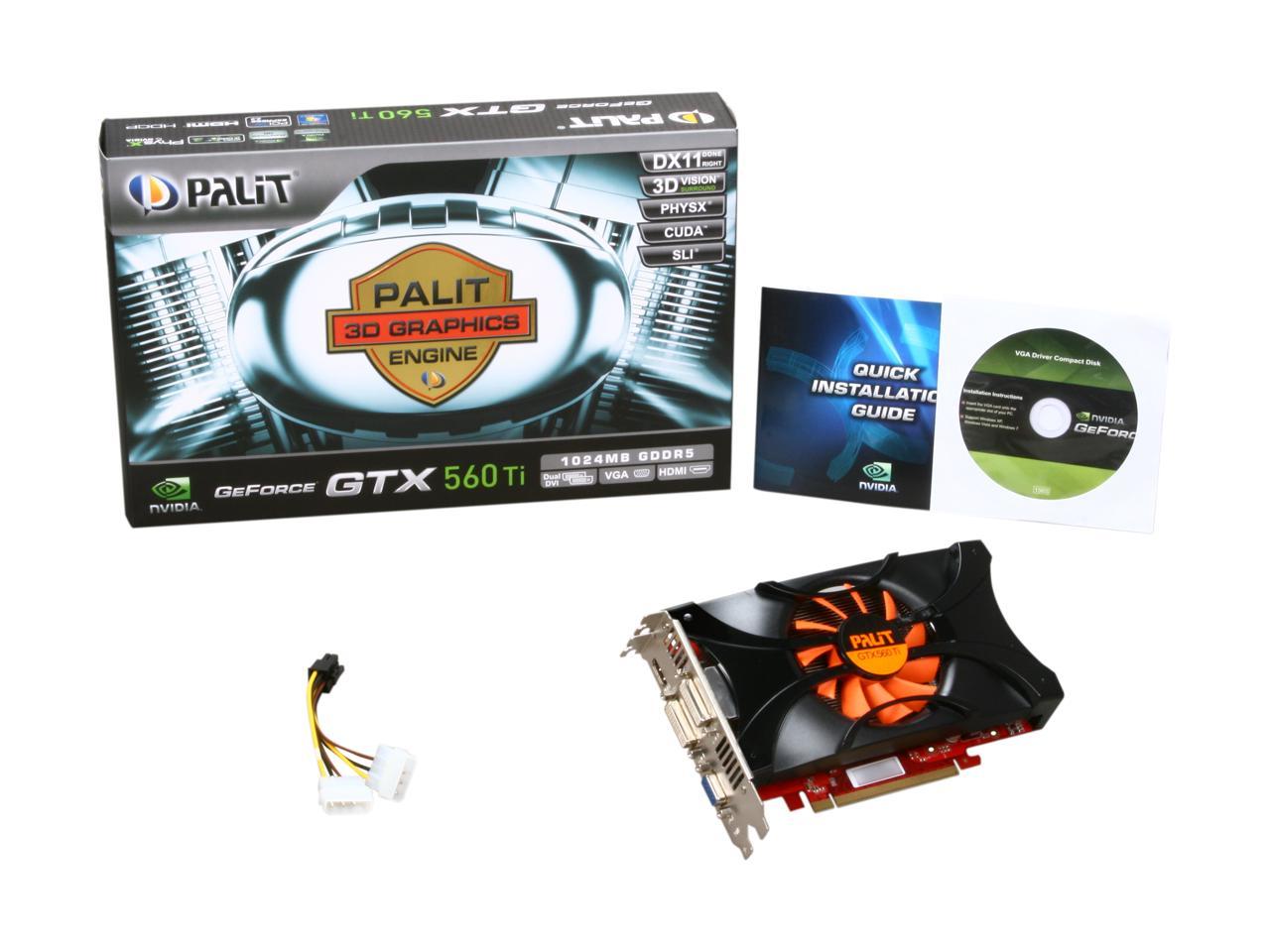 Palit gtx 560 1gb обзор