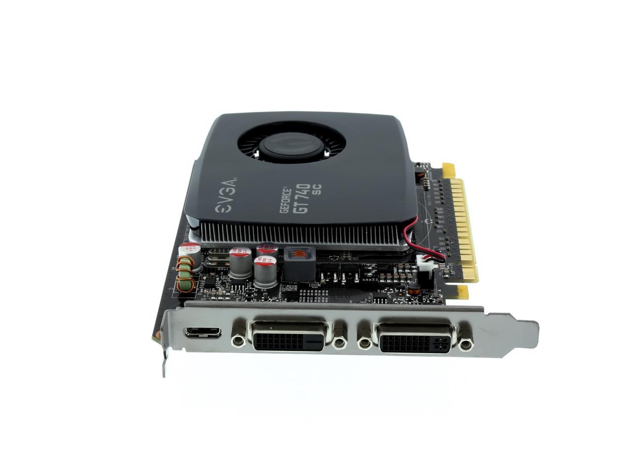 04G-P4-2744-KR - EVGA NVIDIA GeForce GT 740 Superclocked 4GB GDDR3 128-Bit  PCI Express 3.0 Video Graphics Card