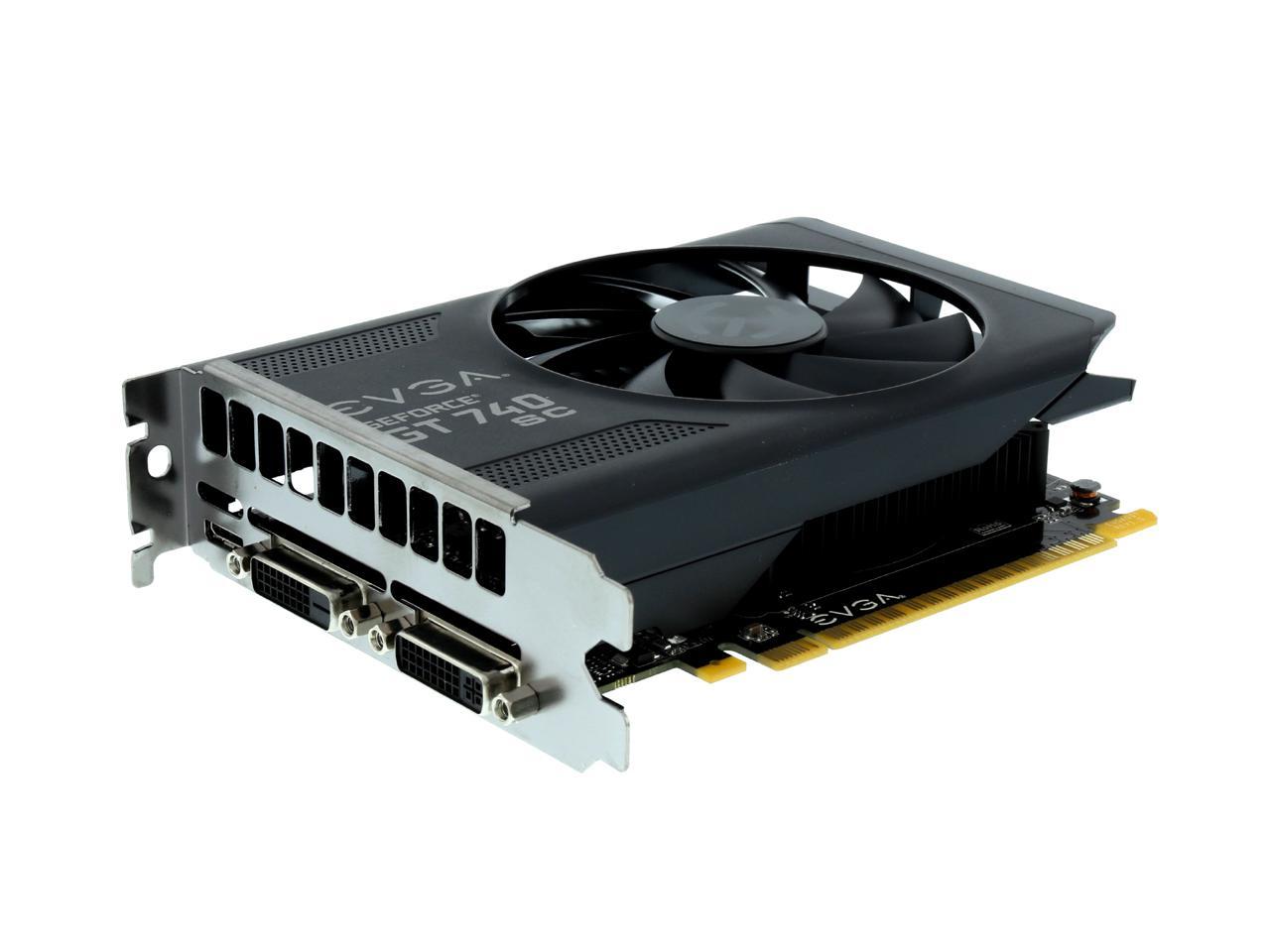 Used - Very Good: EVGA GeForce GT 740 Superclocked Video Card 04G-P4 ...