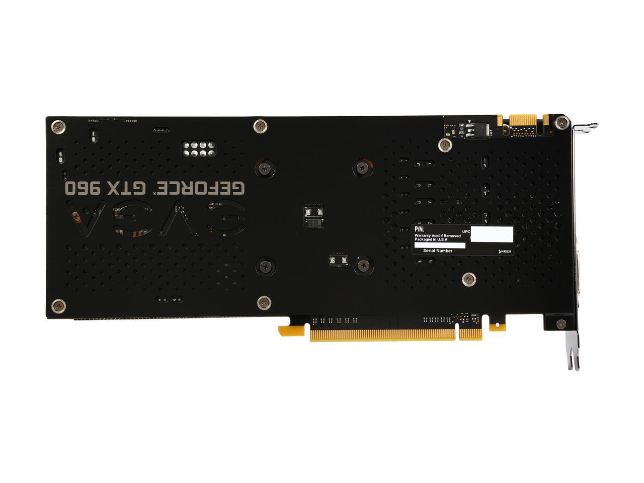 EVGA GeForce GTX 960 FTW ACX 2.0+ Video Card 02G-P4-2968-KR - Newegg.ca
