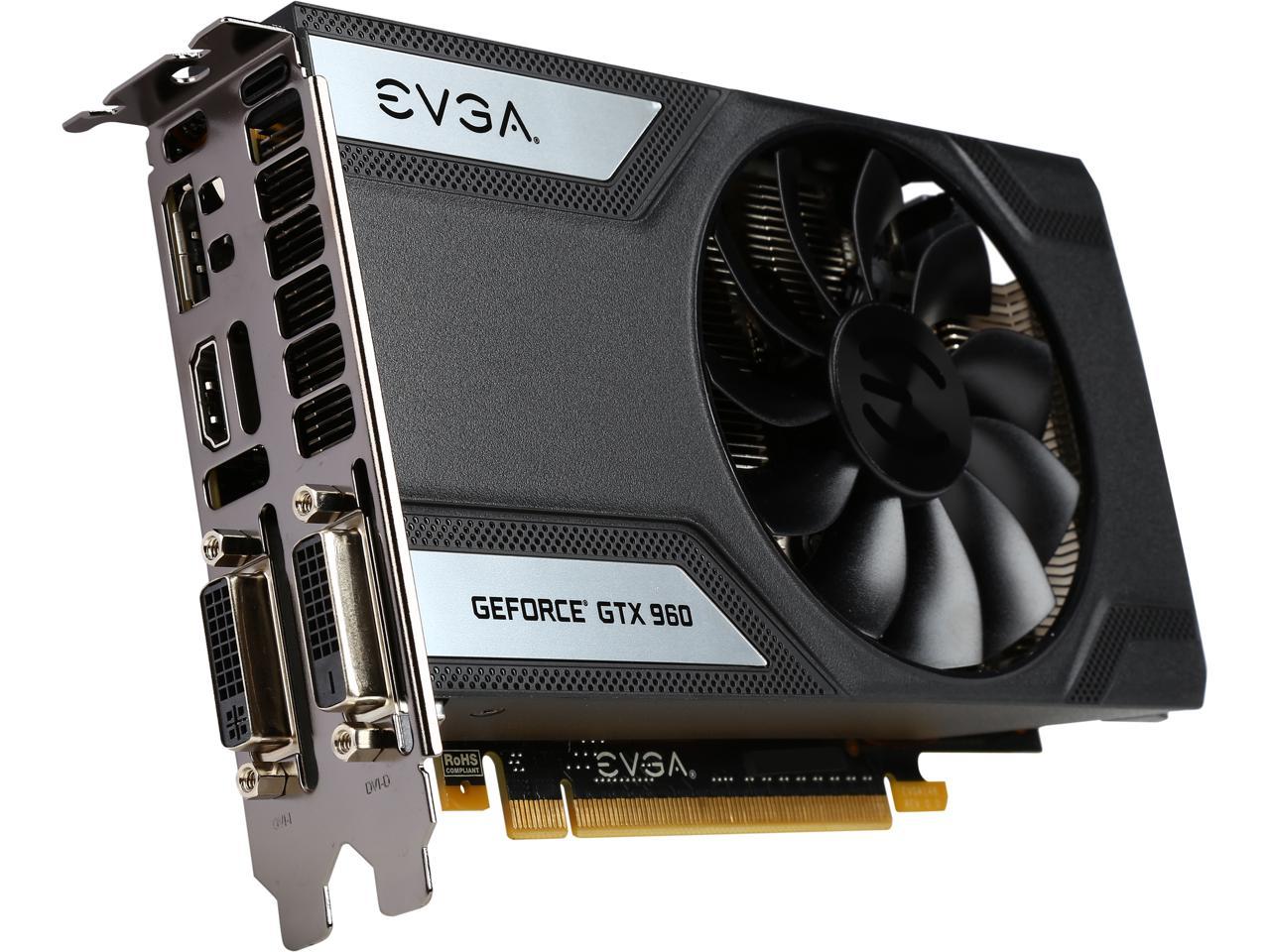 EVGA GeForce GTX 960 04G-P4-3962-KR 4GB 