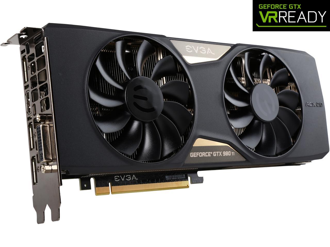 EVGA GeForce GTX 980 Ti 06G-P4-4993-KR 6GB SC GAMING w/ACX 2.0 ...