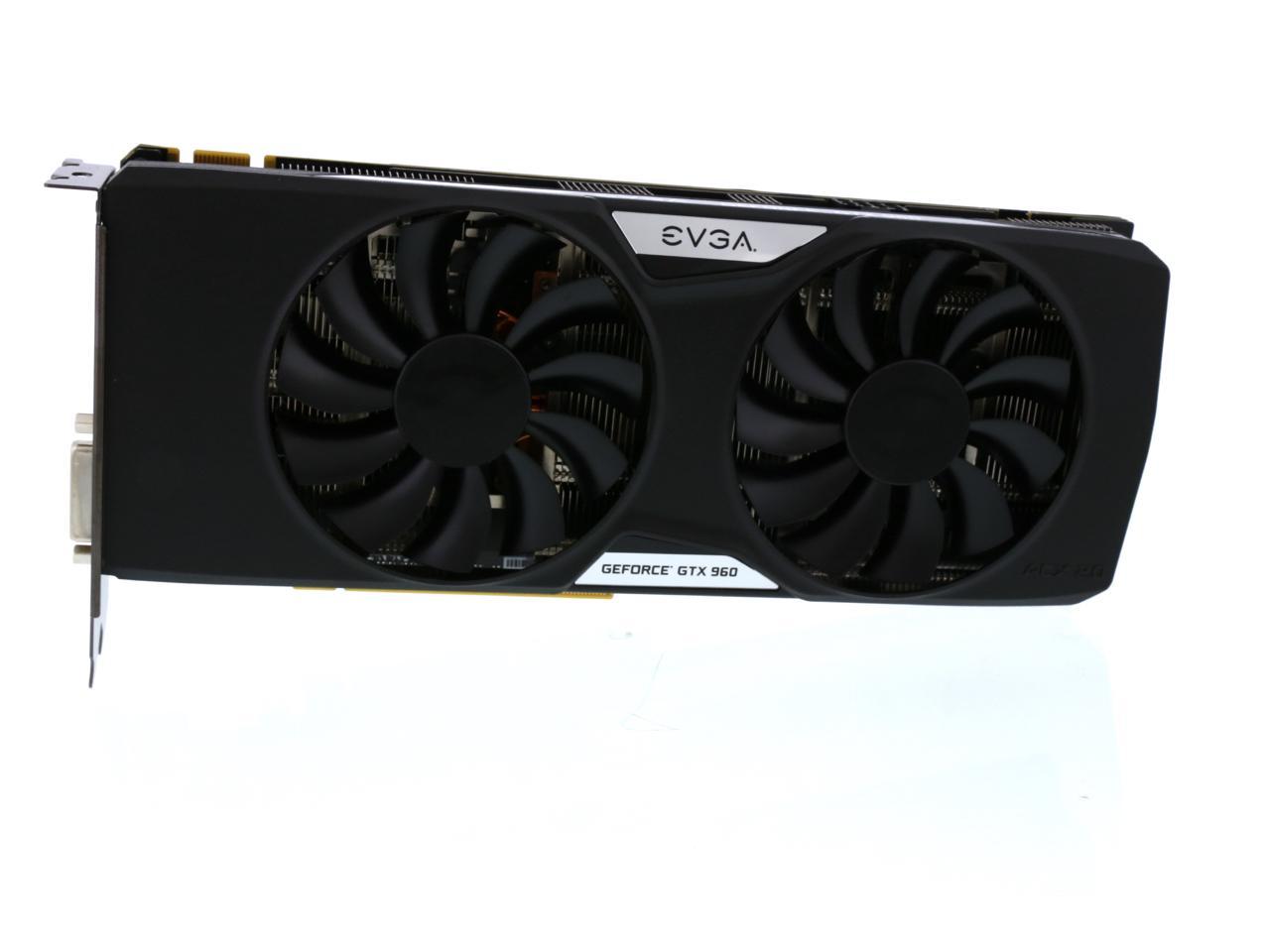 Evga Geforce Gtx 960 04g P4 3967 Kr 4gb Ssc Gaming W Acx 2 0 Whisper Silent Cooling W Free Installed Backplate Graphics Card Newegg Com