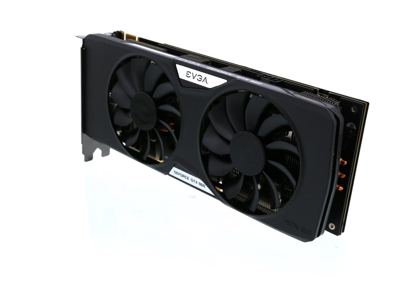Evga Geforce Gtx 960 04g P4 3967 Kr 4gb Ssc Gaming W Acx 2 0 Whisper Silent Cooling W Free Installed Backplate Graphics Card Newegg Com