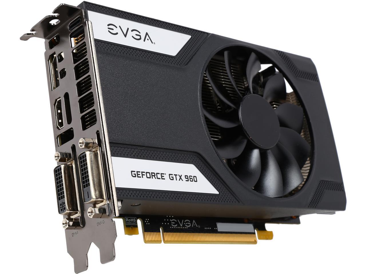 Refurbished: EVGA GeForce GTX 960 Video Card 04G-P4-3962-RX - Newegg.com