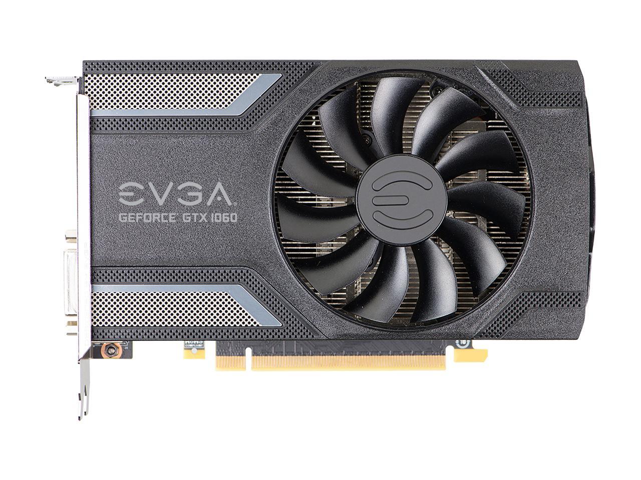 EVGA GeForce GTX 1060 SC GAMING, ACX 2.0 (Single Fan), 03G-P4-6162-KR ...