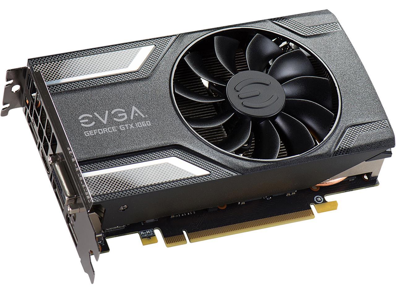 EVGA GeForce 1060 SC ACX 2.0 (Single 03G-P4-6162-KR, 3GB GDDR5, DX12 OSD Support - Newegg.com