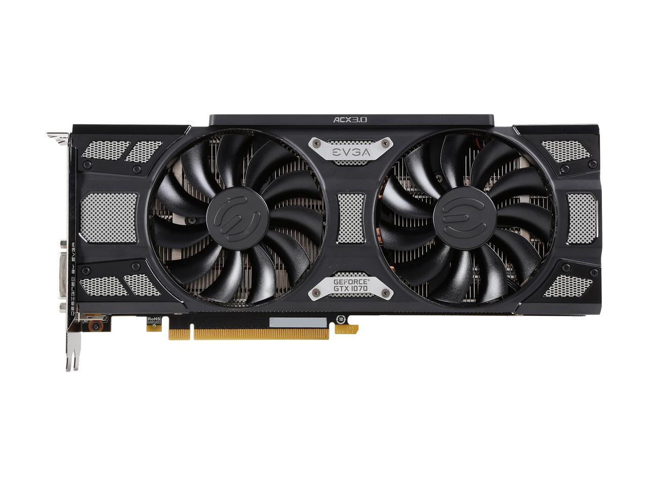 Refurbished: EVGA GeForce GTX 1070 08G-P4-5173-RX SC GAMING ACX 3.0 ...