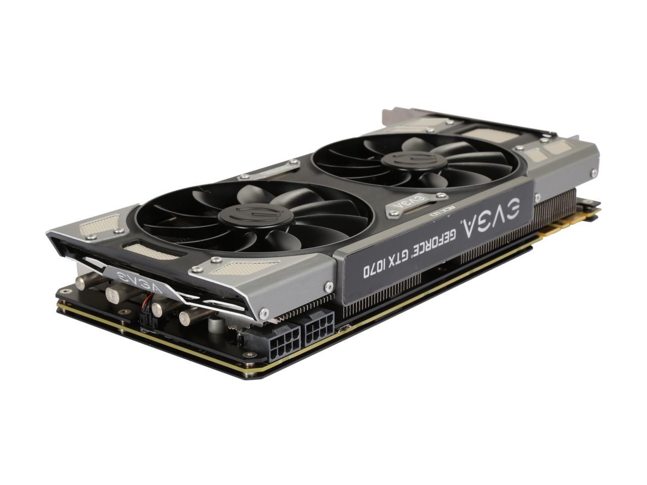 Refurbished: EVGA GeForce GTX 1070 FTW DT GAMING ACX 3.0, 8GB GDDR5 ...