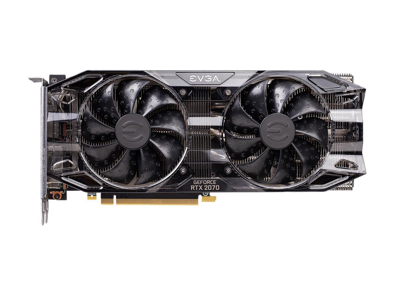 EVGA GeForce RTX 2070 XC BLACK EDITION GAMING, 08G-P4-2071-KR, 8GB ...