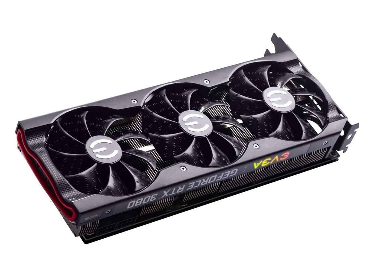 EVGA GeForce RTX 3080 XC3 ULTRA GAMING Video Card, 10G-P5-3885-KR, 10GB ...