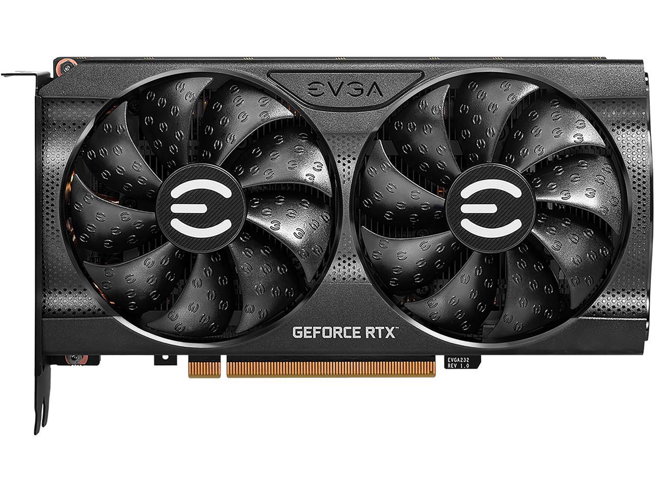 EVGA GeForce RTX 3060 Ti XC GAMING Video Card, 08G-P5-3663-KL, 8GB 
