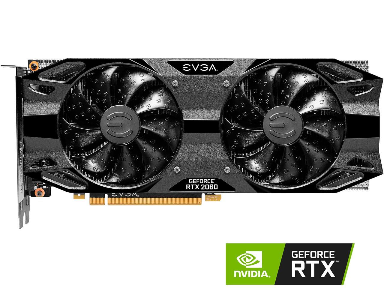 jeg er træt Kilde diskriminerende EVGA GeForce RTX 2060 12GB XC GAMING, 12G-P4-2263-KR, 12GB GDDR6, Dual  Fans, Metal Backplate - Newegg.com