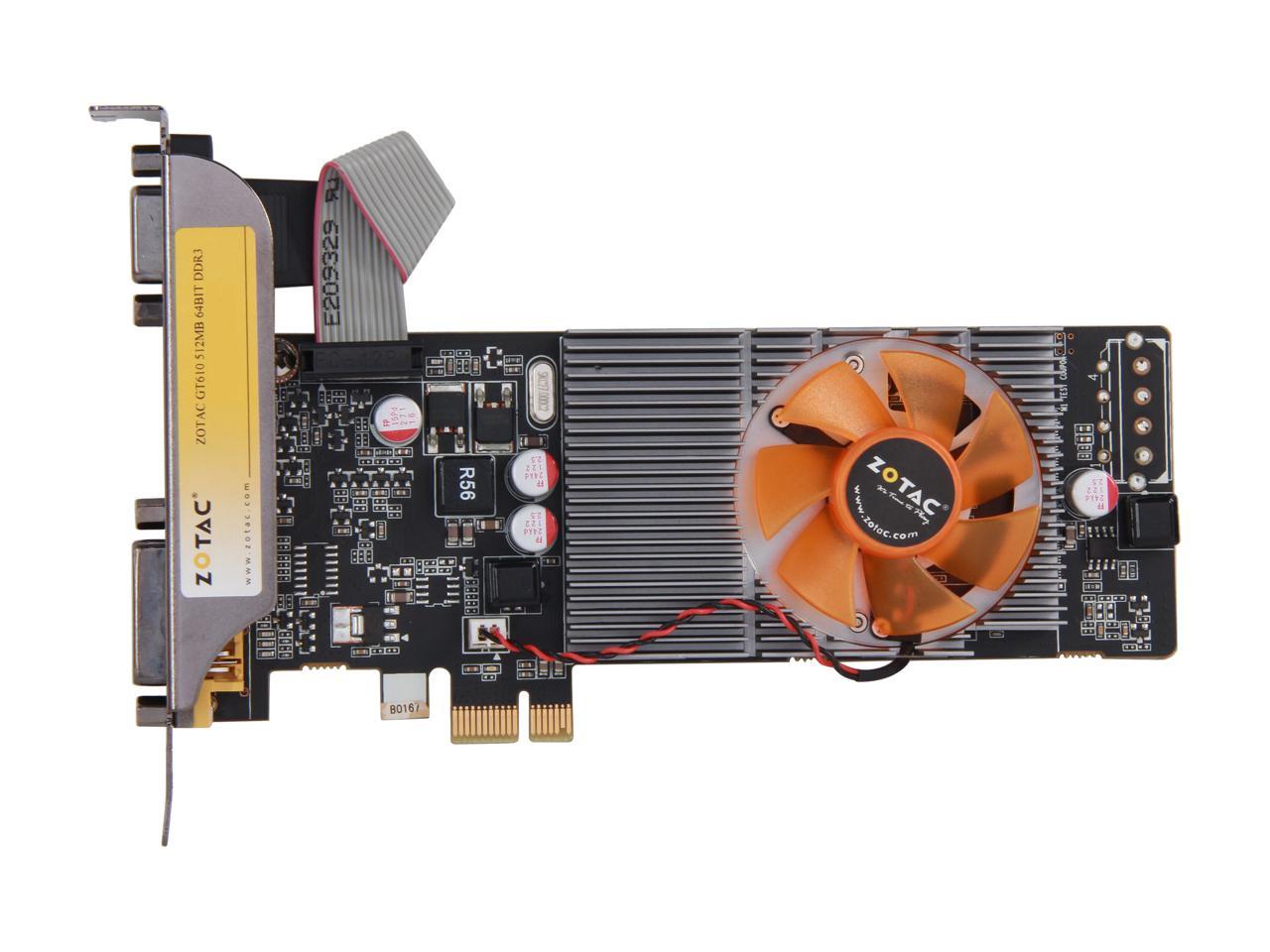 ZOTAC GeForce GT 610 Video Card ZT-60605-10L - Newegg.com