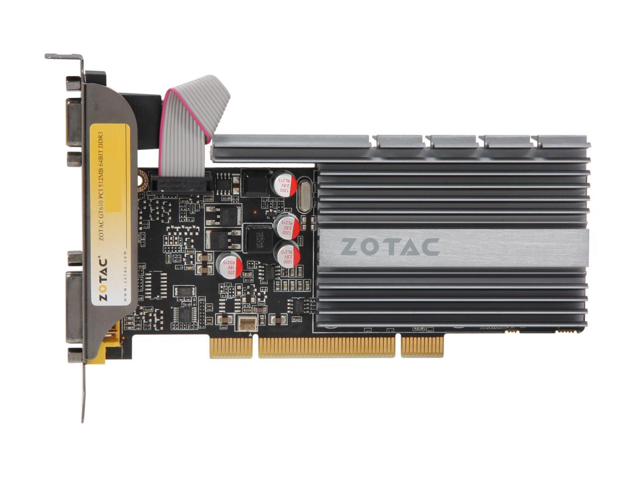 ZOTAC GeForce GT 610 Video Card ZT-60604-10L - Newegg.com