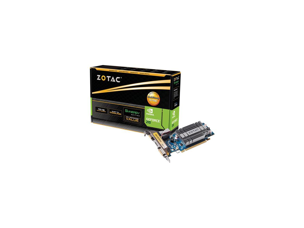 ZOTAC GeForce 210 ZT2031410L Video Card