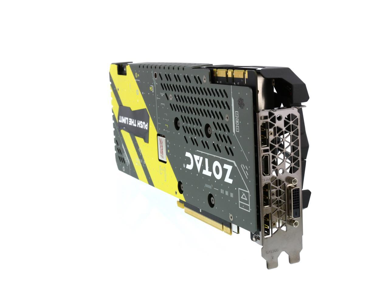 ZOTAC GeForce GTX 1080 AMP! Extreme, ZT-P10800B-10P, 8GB GDDR5X 