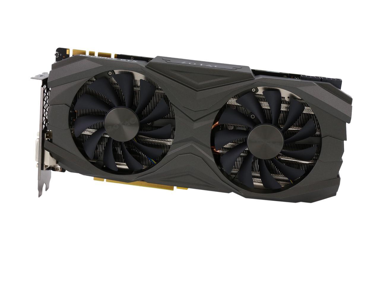 Zotac Geforce Gtx 1080 Ti Amp Edition 11gb Gddr5x 352 Bit Gaming Graphics Card Vr Ready 16 2 Power Phase Freeze Fan Stop Icestorm Cooling Spectra Lighting Zt Pd 10p Newegg Com