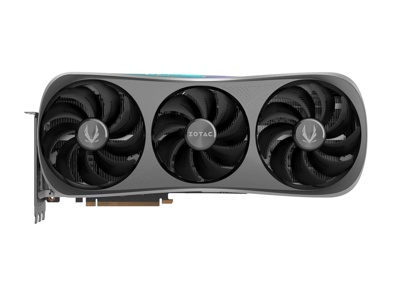 ZOTAC GAMING GeForce RTX 4090 Trinity OC DLSS 3 24GB GDDR6X 384-bit 21 Gbps  PCIE 4.0 Gaming Graphics Card, IceStorm 3.0 Advanced Cooling, SPECTRA 2.0  