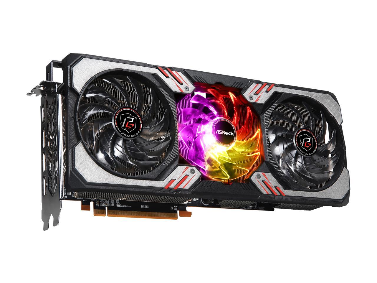 ASRock Radeon RX 6800 Phantom Gaming D Gaming Graphics Card with