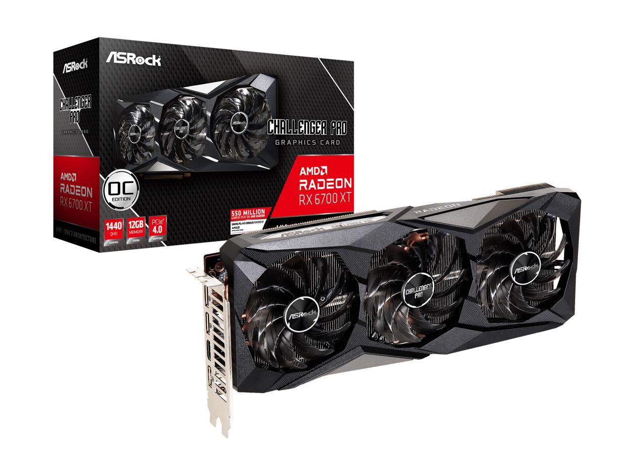 Used - Like New: ASRock Radeon RX 6700 XT Challenger Pro Gaming Graphic ...