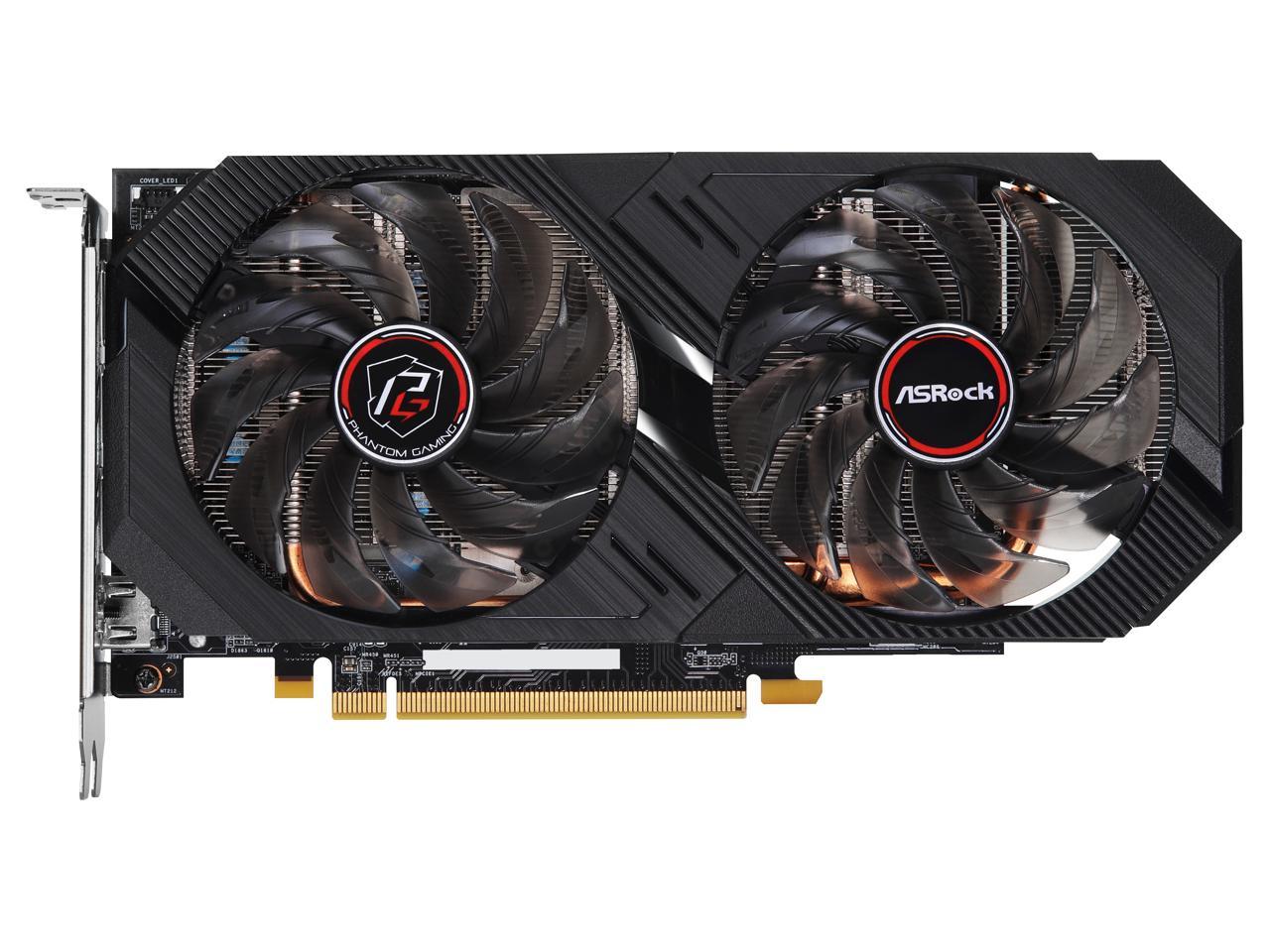 ASRock Phantom Gaming Elite Radeon RX 570 Video Card RX570 PGE 4G ...