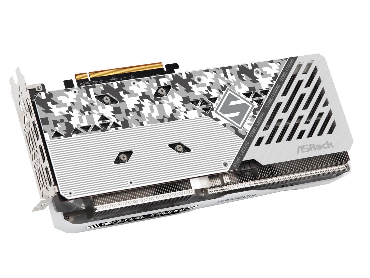 ASRock Steel Legend Radeon RX 7600 Video Card RX7600 SL 8GO