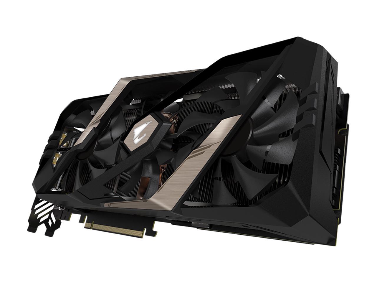 PC/タブレット PCパーツ GIGABYTE AORUS GeForce RTX 2070 XTREME 8G Graphics Card, 3 x Stacked  WINDFORCE Fans, 8GB 256-Bit GDDR6, GV-N2070AORUS X-8GC Video Card