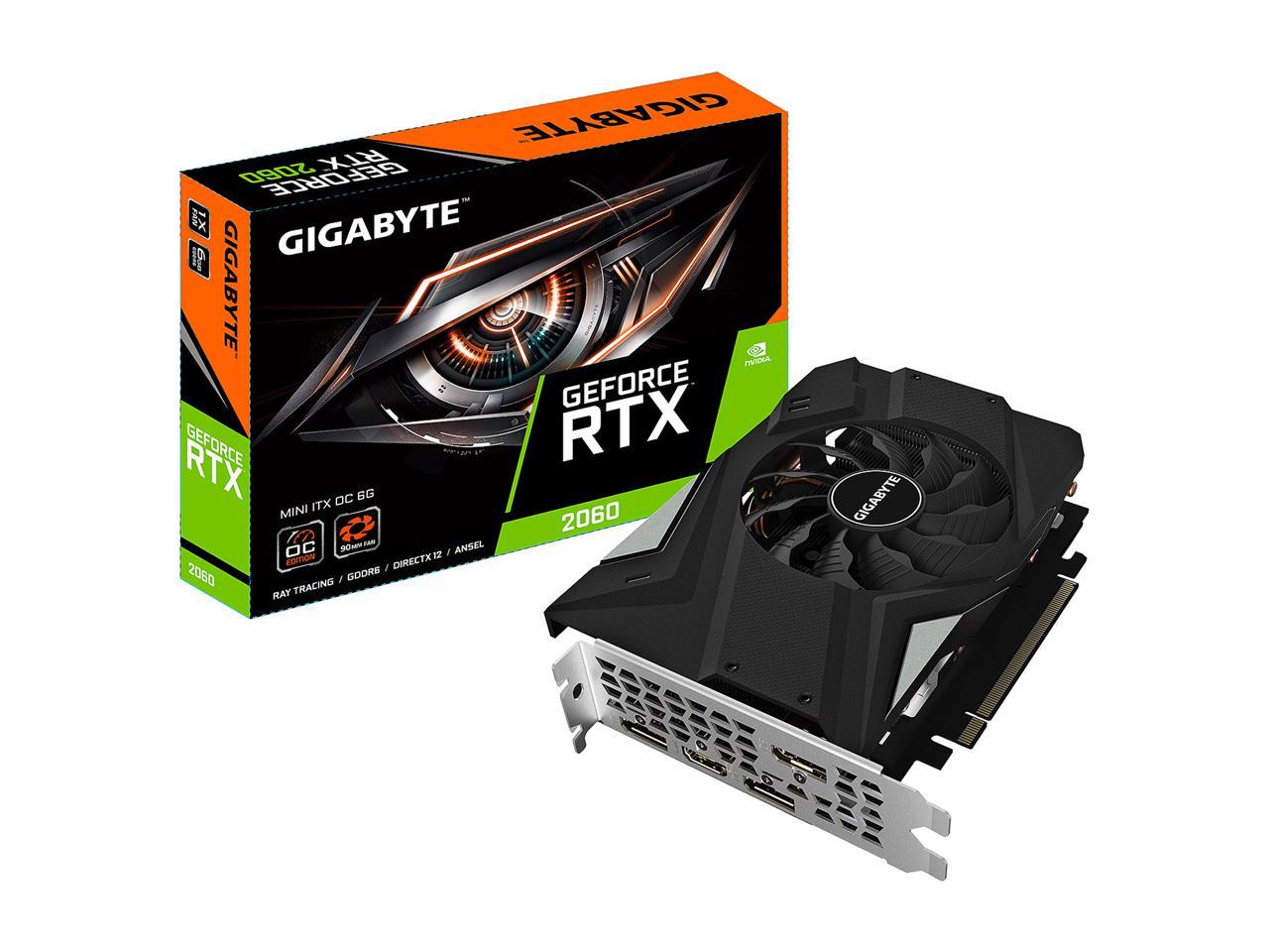 Gigabyte geforce gtx 2060 mini itx обзор