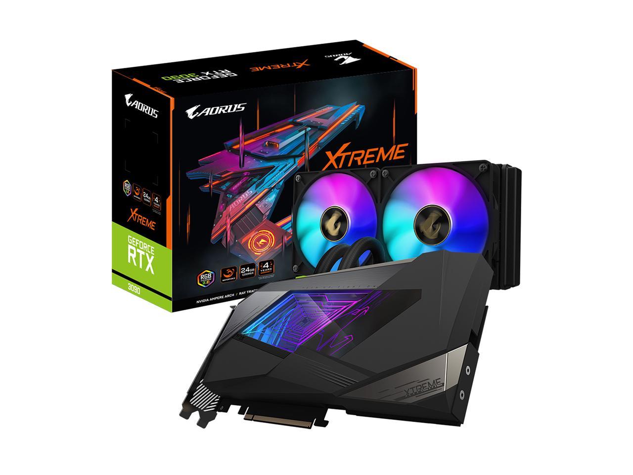 Обзор видеокарта gigabyte aorus geforce rtx 3090 xtreme