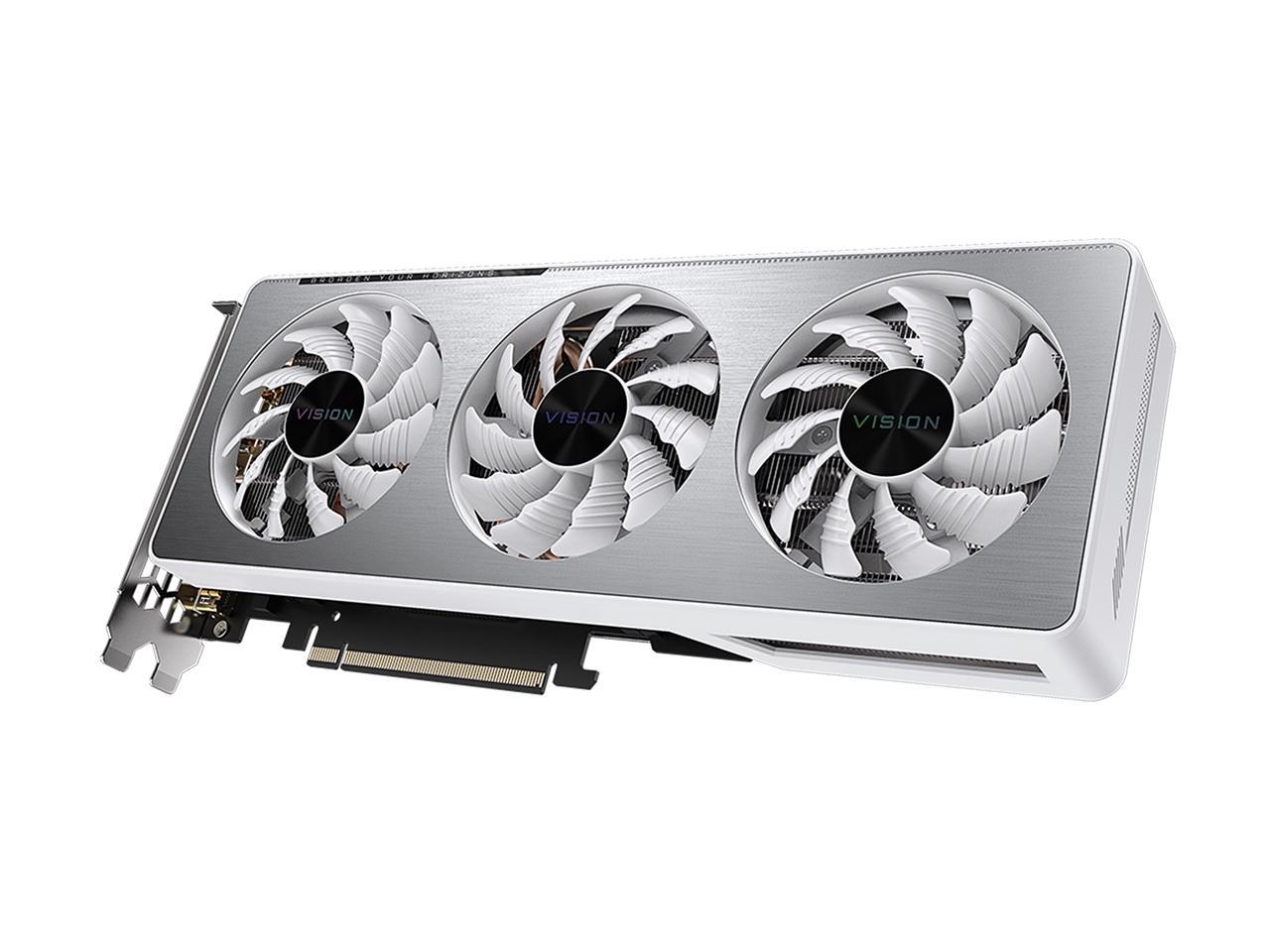 GIGABYTE Vision OC GeForce RTX 3060 Ti 8GB GDDR6 PCI Express 4.0 ATX ...