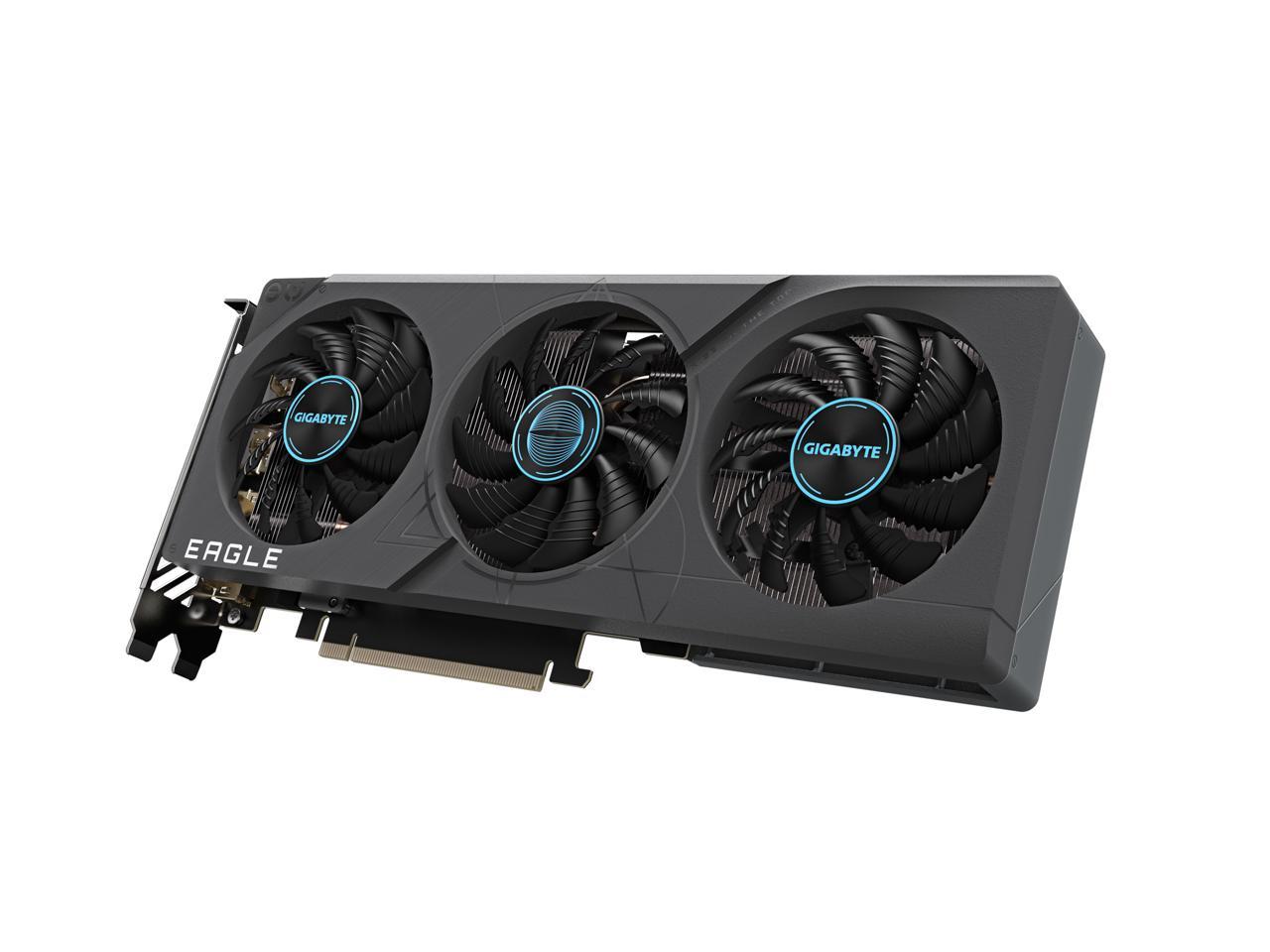 Gigabyte Geforce Rtx 4060 Ti Eagle 8g Graphics Card 3x Windforce Fans 8gb 128 Bit Gddr6 Gv