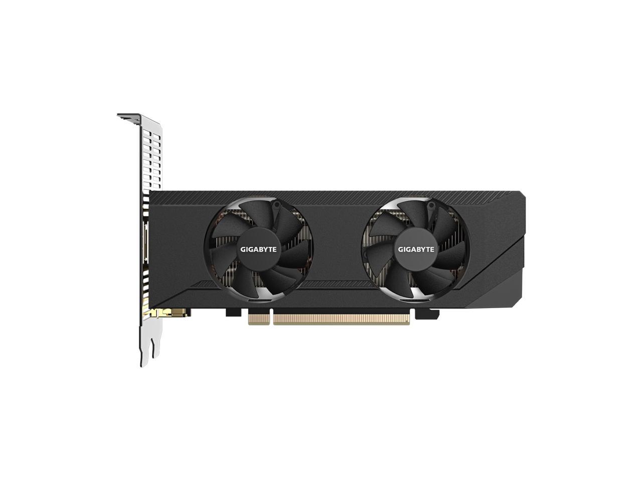 GIGABYTE GeForce RTX 3050 OC Low Profile 6G Graphics Card, 2x WINDFORCE ...