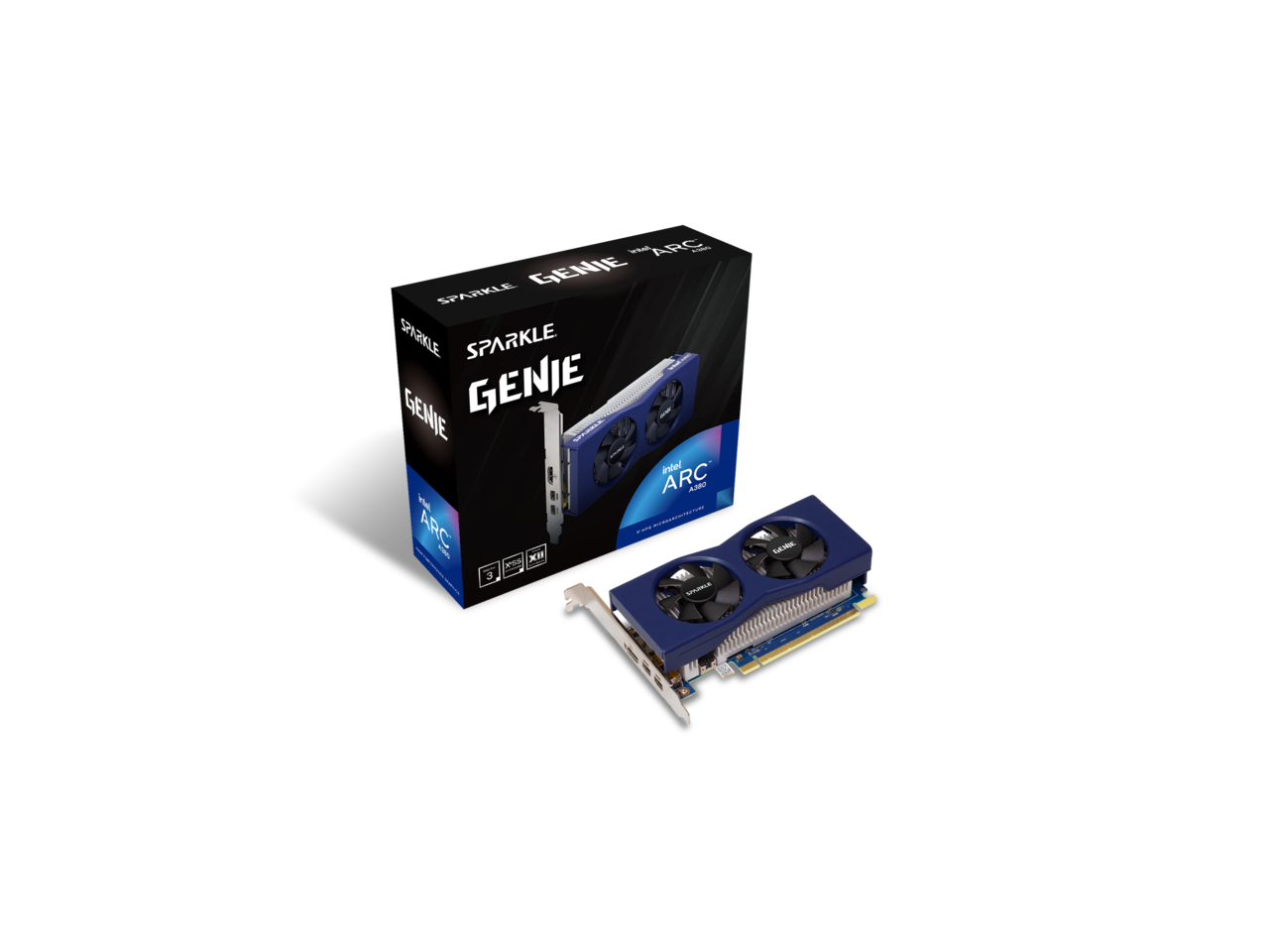 SPARKLE GENIE Arc A380 Video Card SA380G-6G - Newegg.com