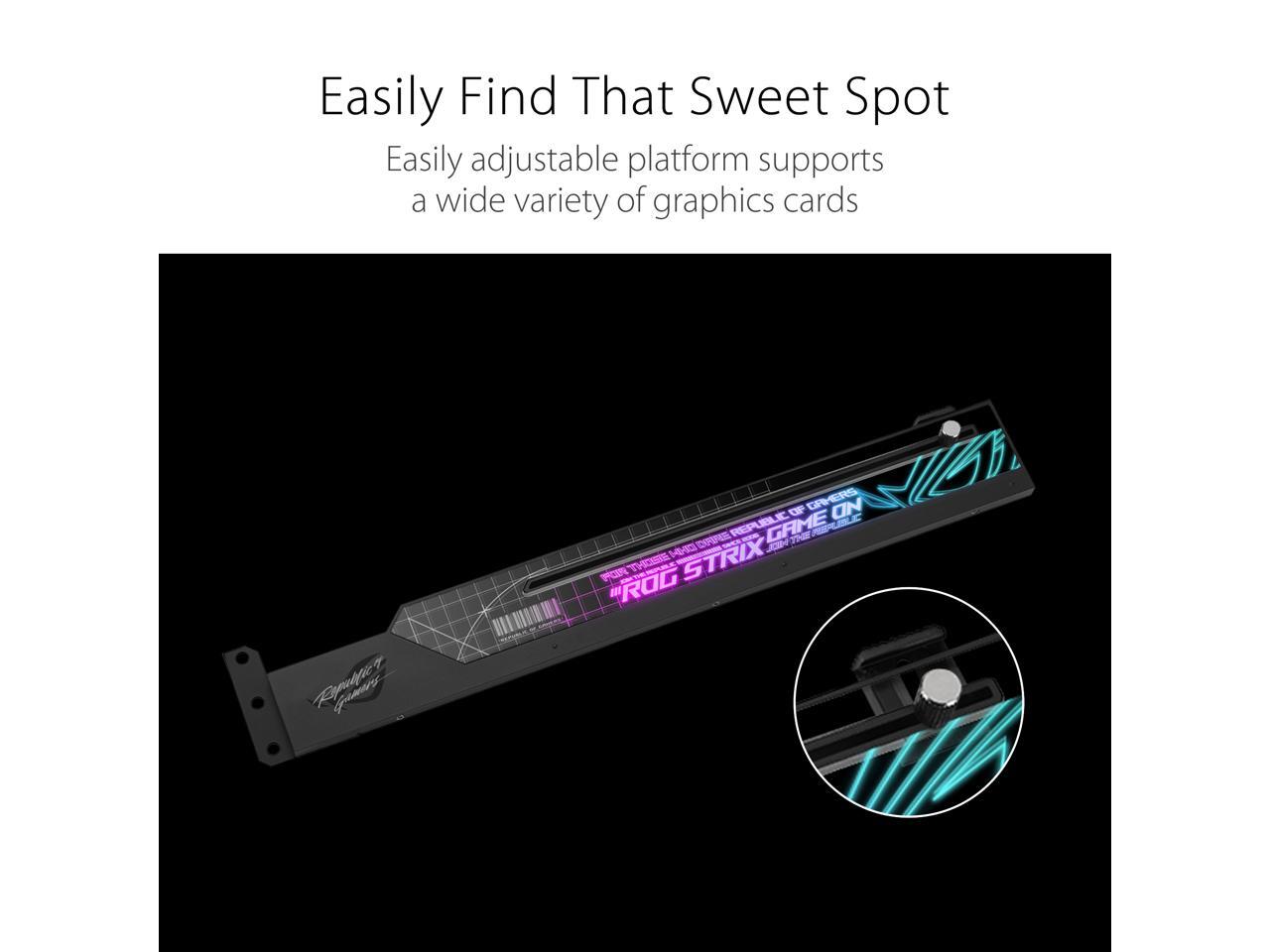 ASUS ROG Strix Graphics Card Holder Model ROGSTRIXHOLDER