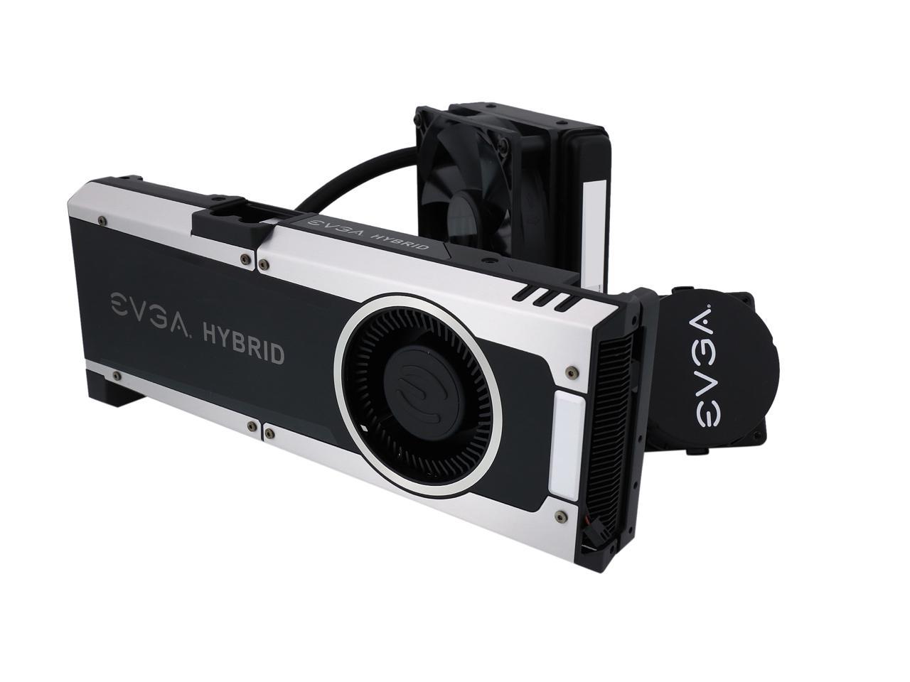 EVGA GTX 1080/1070 Hybrid Waterblock Cooler Model 400-HY-5188-B1 ...