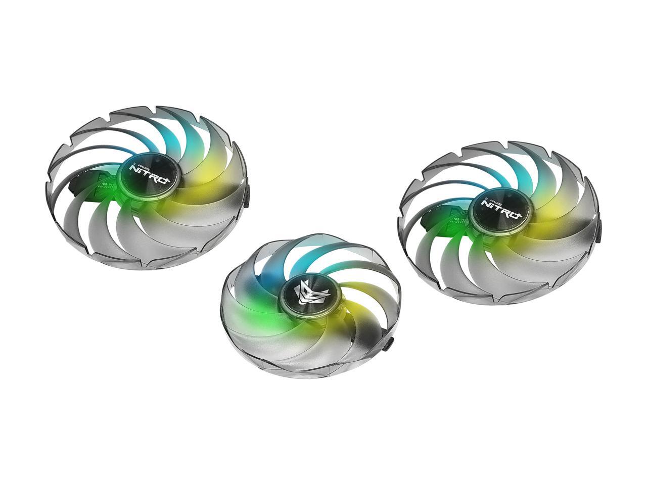 SAPPHIRE NITRO RX 6000 Series ARGB Fans (3 IN 1) Model 4N004-06-20G ...