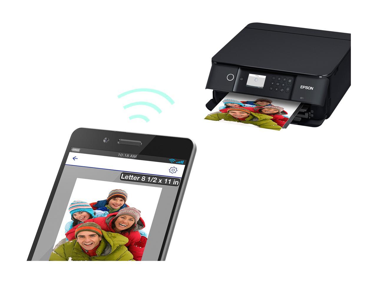 Epson Expression Premium XP6100 Wireless Color Photo Printer with