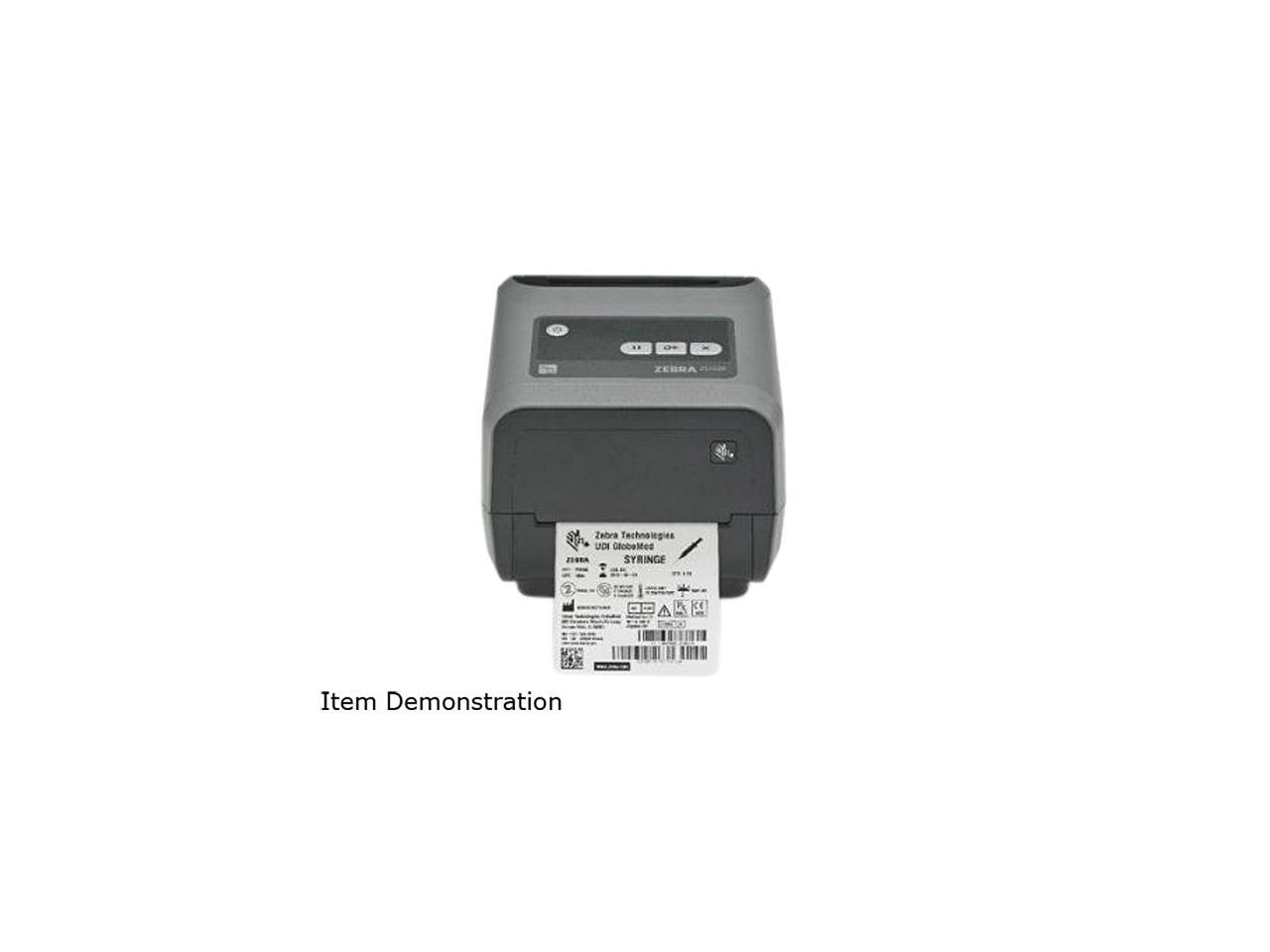 Zebra ZD420 4” Thermal Transfer Desktop Label Printer, Cartridge, 203