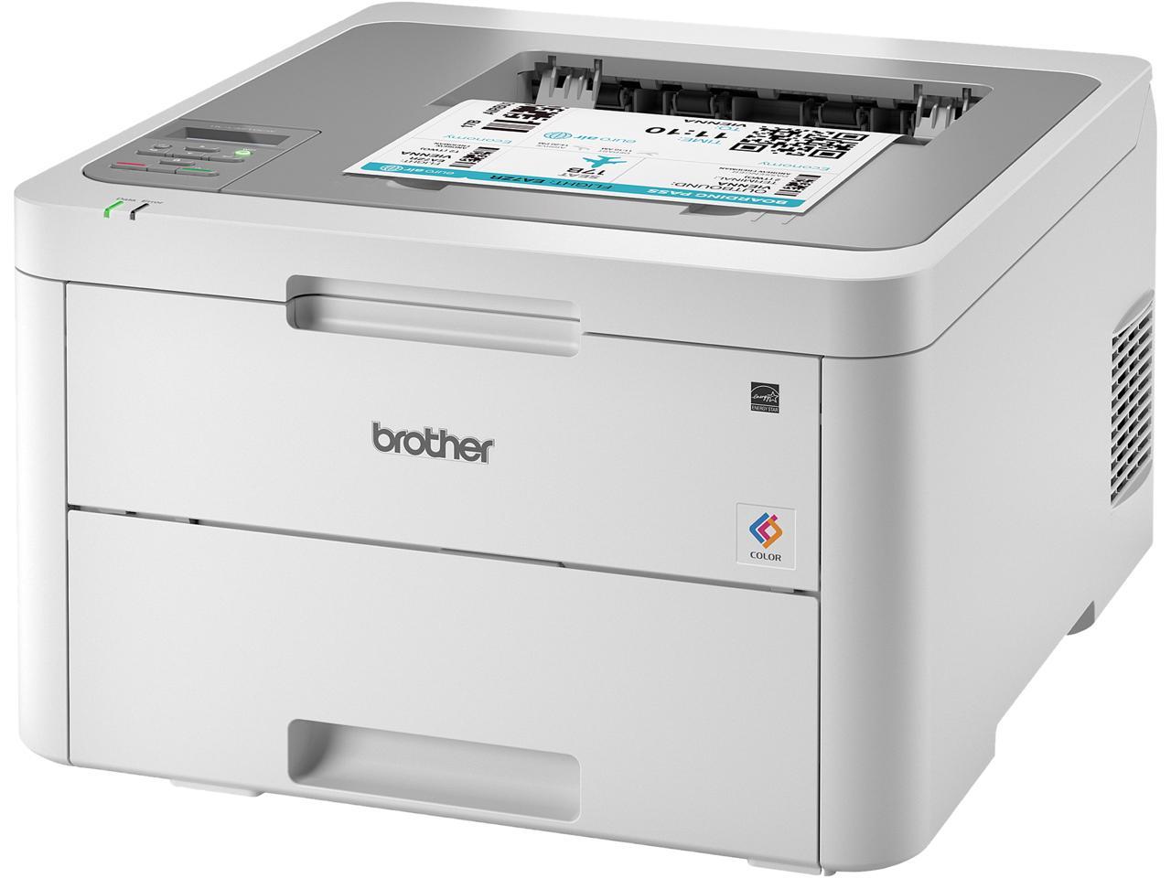 blootstelling Dekbed oorsprong Brother Printer 19 ppm 250-Sheet Capacity Wireless White/Gray HLL3210CW -  Newegg.com