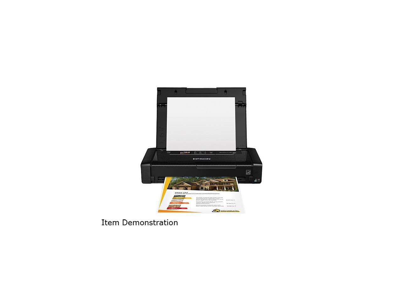 Epson Workforce Wf 100 Mobile Inkjet Printer C11ce05201 Neweggca 0651