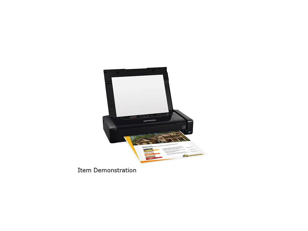 Epson Workforce Wf 100 Mobile Inkjet Printer C11ce05201 Neweggca 4460