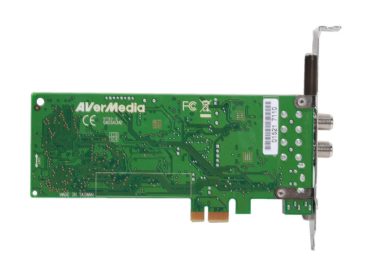 AVerMedia AVerTV Combo PCIe MCE ATSC/NTSC/QAM Tuner Card w/MCE Remote