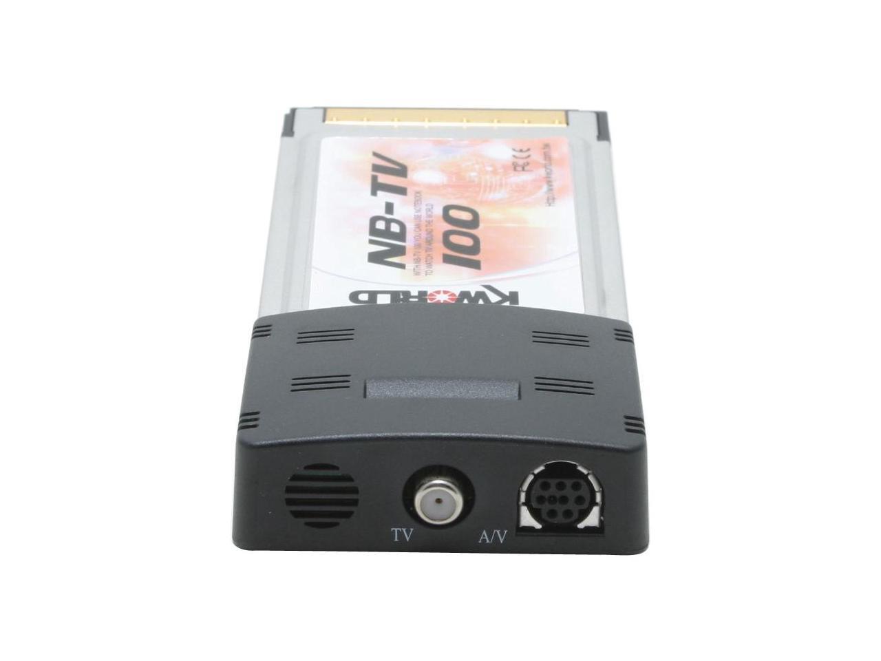 KWORLD TV Tuner PCMCIA CardBus NBTV 100 PCMCIA CardBus Interface